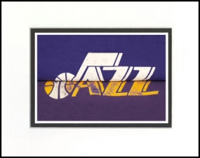 Utah Jazz Vintage T-Shirt Sports Art